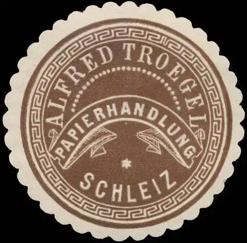 Papierhandlung Alfred Troegel