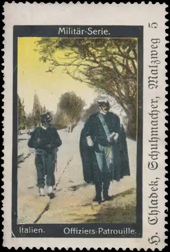 Offiziers-Patroille Italien