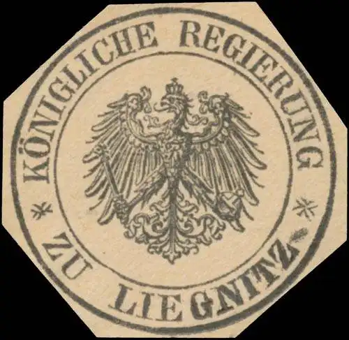 K. Regierung zu Liegnitz