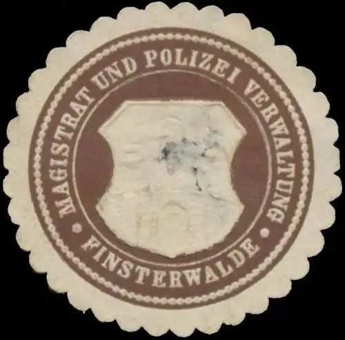 Magistrat und Polizei Verwaltung Finsterwalde