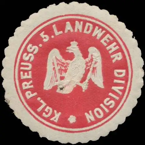 K.Pr. 5. Landwehr Division