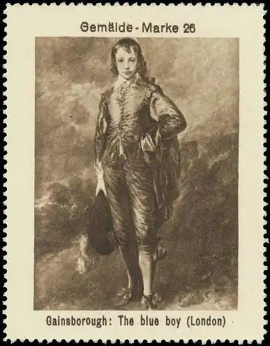 Gainsborough: The blue boy (London)