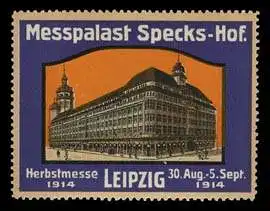 Messpalast Specks - Hof