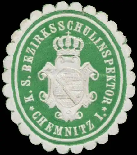 K.S. Bezirksschulinspektor Chemnitz I