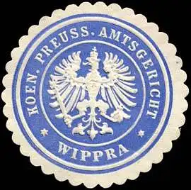 K.Pr. Amtsgericht - Wippra