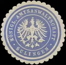 K. Amtsanwaltschaft Sulingen