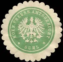 K.Pr. Amtsgericht - Suhl