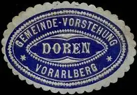 Gemeinde-Vorstehung Doren - Vorarlberg