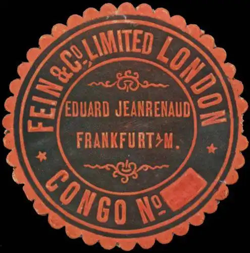 Eduard Jeanrenaud Frankfurt/Main