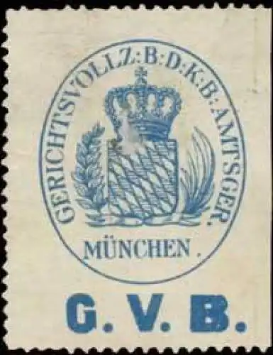 C.V.B. Gerichtsvollzieherei b.d. K.Bayer. Amtsgericht MÃ¼nchen