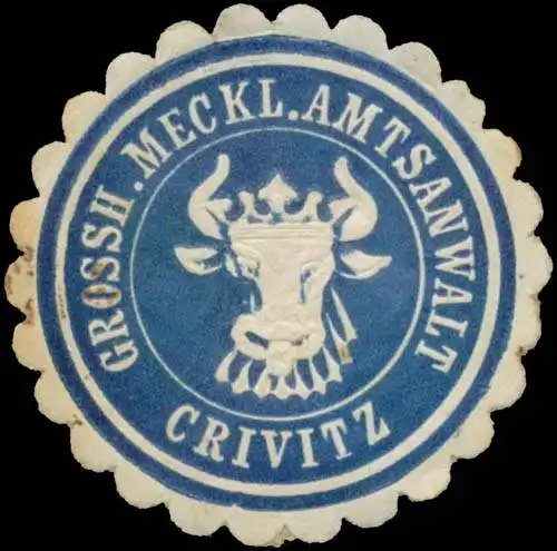 Gr. Meckl. Amtsanwalt Crivitz