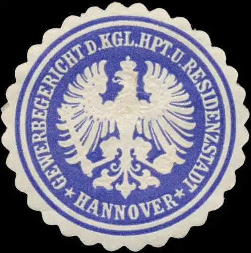 Gewerbegericht d. K. Haupt. u. Residenzstadt Hannover
