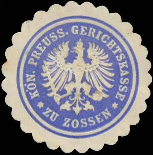 K.Pr. Gerichtskasse zu Zossen