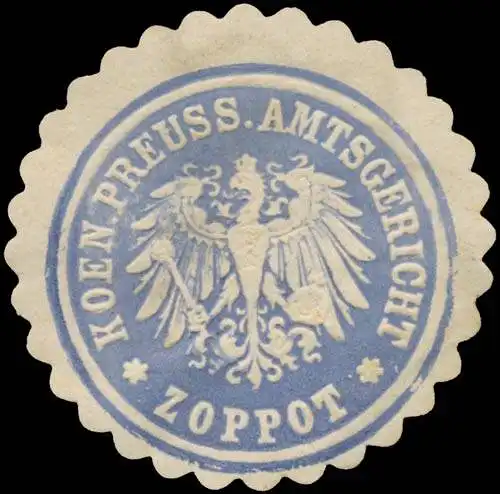 K.Pr. Amtsgericht Zoppot