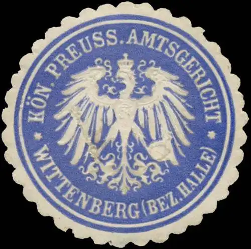 K.Pr. Amtsgericht Wittenberg (Bez. Halle)