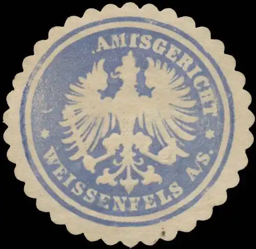 K.Pr. Amtsgericht Amtsgericht Weissenfels a.S