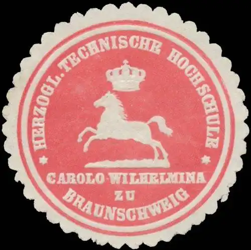 H. Technische Hochschule Carolo Wilhelmina zu Braunschweig