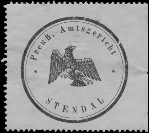 Pr. Amtsgericht Stendal