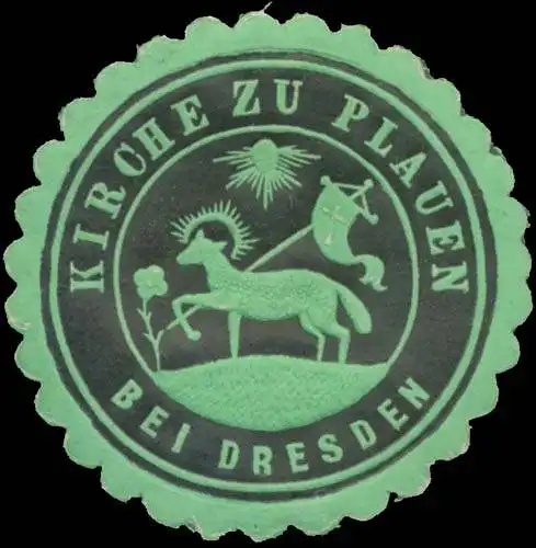 Kirche zu Plauen bei Dresden