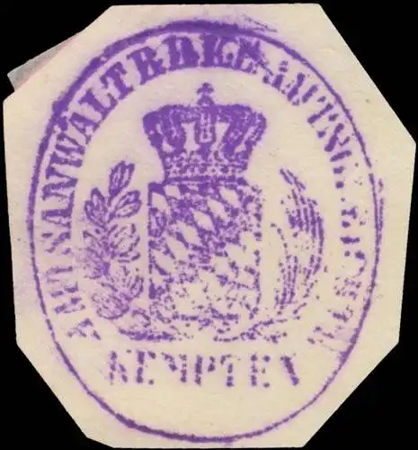 Amtsanwalt b.d. K. Amtsgericht Kempten