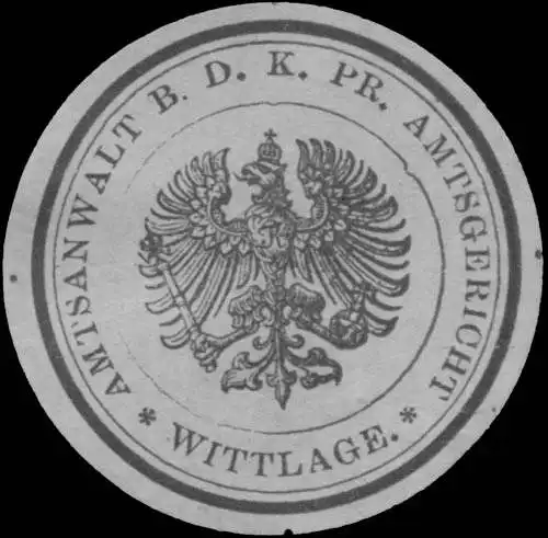 Amtsanwalt b.d. K.Pr. Amtsgericht Wittlage