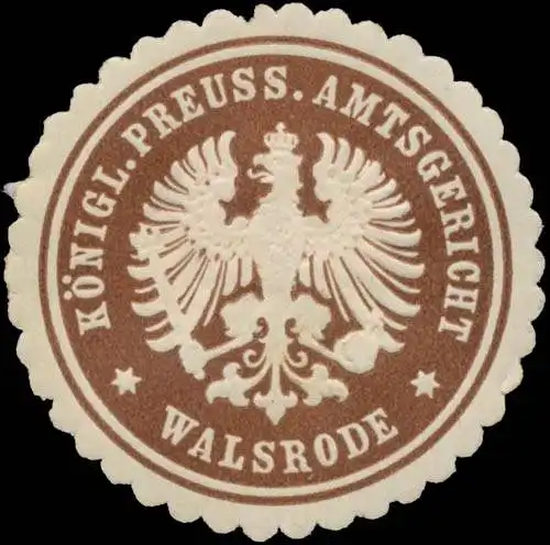 K.Pr. Amtsgericht Walsrode