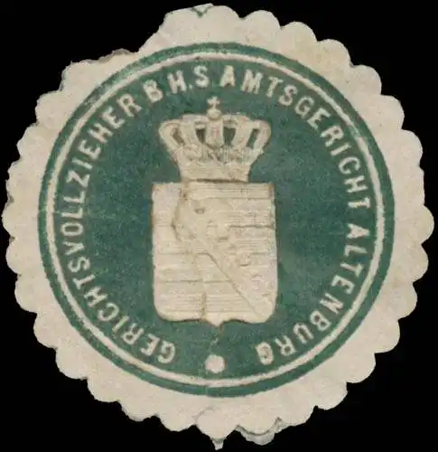 Gerichtsvollzieher b.H.S. Amtsgericht Altenburg