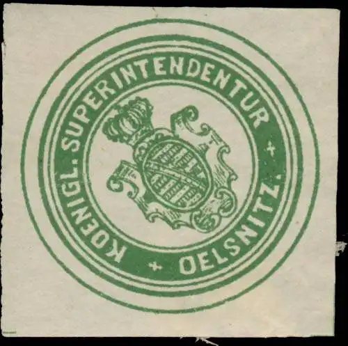 K. Superintendentur Oelsnitz