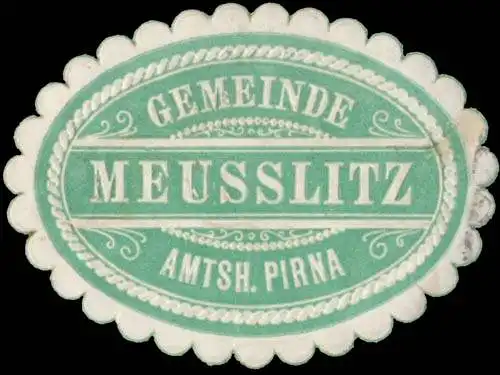 Gemeinde Meusslitz Amtsh. Pirna