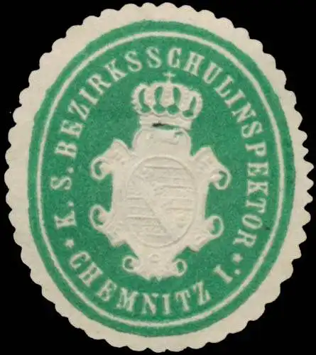 K.S. Bezirksschulinspektor Chemnitz