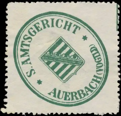 S. Amtsgericht Auerbach/Vogtland