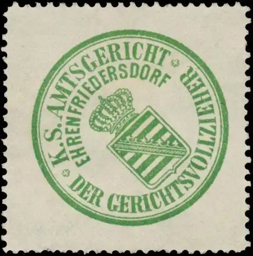 Der Gerichtsvollzieher K.S. Amtsgericht Ehrenfriedersdorf