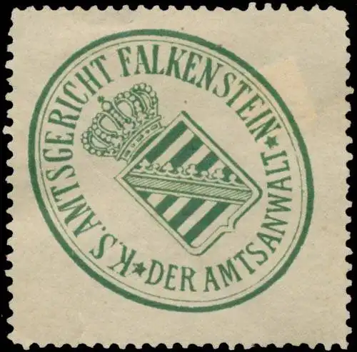 Der Amtsanwalt K.S. Amtsgericht Falkenstein
