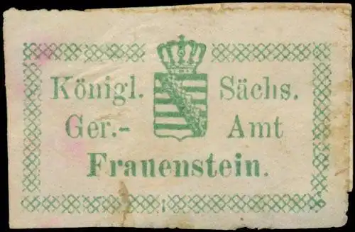 K.S. Gerichtsamt Frauenstein
