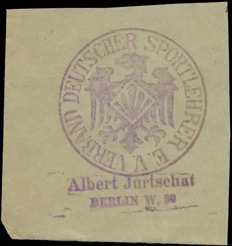 Albert Jurtschat Verband Deutscher Sportlehrer e.V