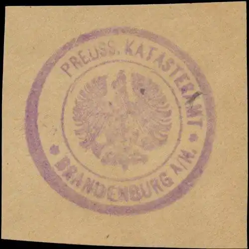 Pr. Katasteramt Brandenburg/Havel