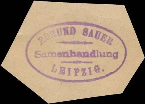 Edmund Sauer Samenhandlung