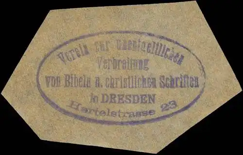 Verein zur unentgeldlichen Verbreitung von Bibeln und christlichen Schriften in Dresden