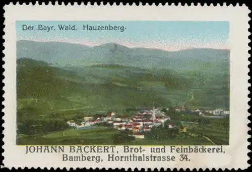 Der Bayerischer Wald - Hauzenberg