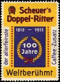 Scheuers Doppel - Ritter der allerfeinste Caffee - Zusatz WeltberÃ¼hmt