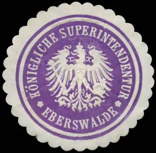 K. Superintendentur Eberswalde