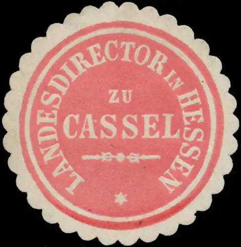 Landesdirektor in Hessen zu Kassel