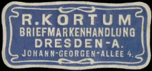 Briefmarkenhandlung R. Kortum