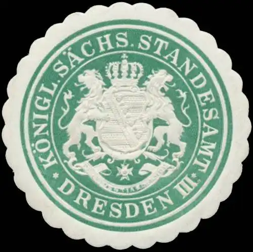 K.S. Standesamt Dresden III