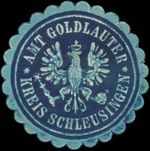 Amt Goldlauter Kreis Schleusingen