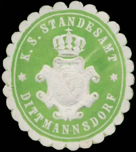 K.S. Standesamt Dittmannsdorf