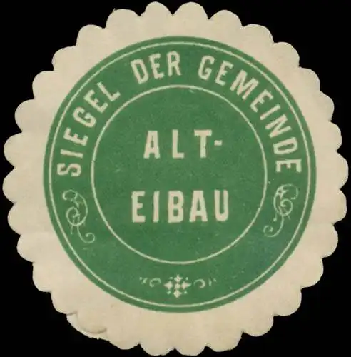 Siegel der Gemeinde Alt-Eibau