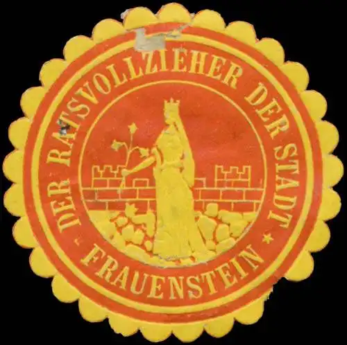 Der Ratsvollzieher der Stadt Frauenstein