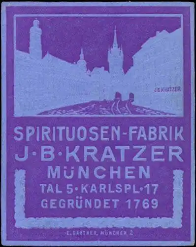 Spirituosen-Fabrik J.B. Kratzer