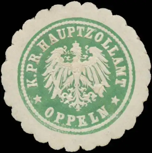 K. Pr. Hauptzollamt Oppeln/Schlesien